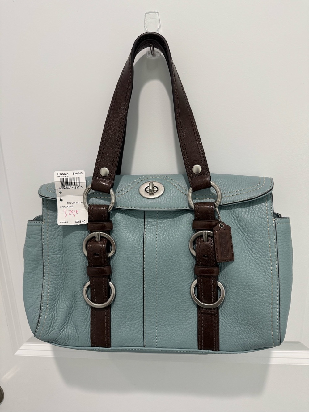 Coach Chelsea Vintage Satchel F12334 NWT